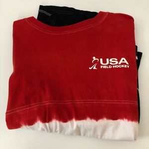 USA field hockey ombré shirt